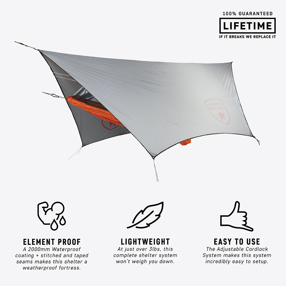 Air Bivy All Weather Shelter and Hammock from Grand Trunk