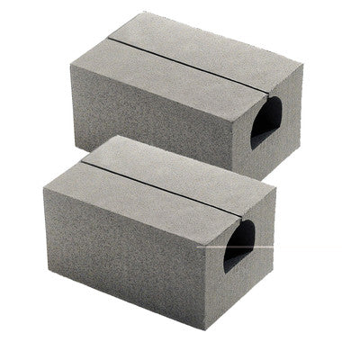 6" Standard Canoe Replacement Blocks/pair