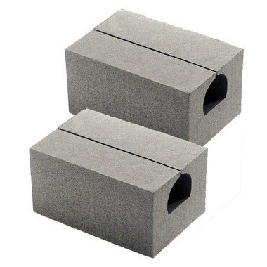 7" Deluxe Canoe Replacement Blocks/pair