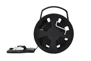 StrapSto Cam Strap Reel with 15 Feet Strap - Black