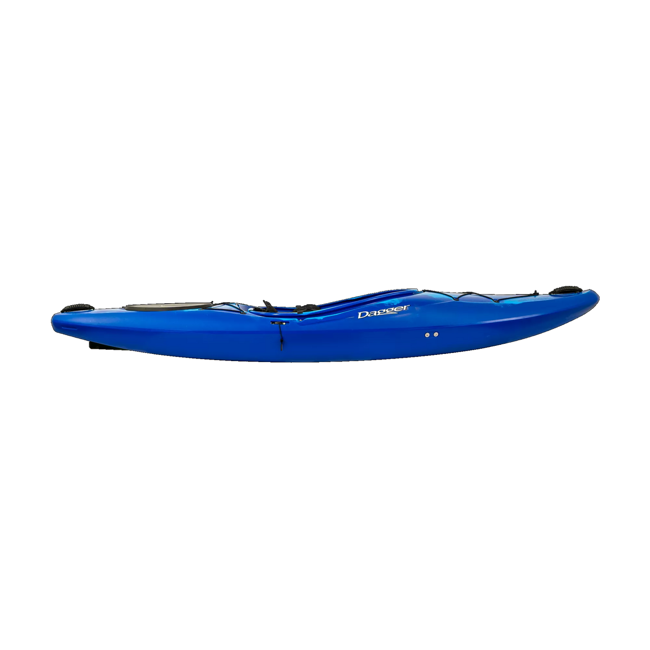 Katana 10.4 Crossover Kayak w/New Thigh Brace Blue Smoke - Side View