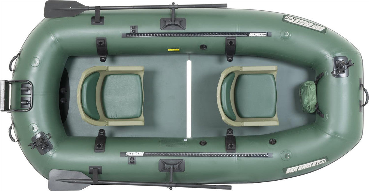 Stealth Stalker 10 Inflatable Fishing Boat - Top View