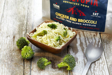 Gluten Free Ramen Noodles - Chicken Flavored with Broccoli