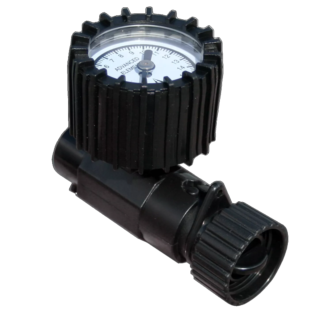 Inline Valve Adaptor w/ Gauge - Main image