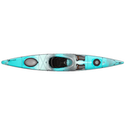 Tsunami 145 Touring Kayak Breeze Blue  - Top View