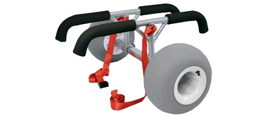 TraverseHD-S Bunk Style Heavy Duty Canoe/Kayak Cart (with balloon beach tires)