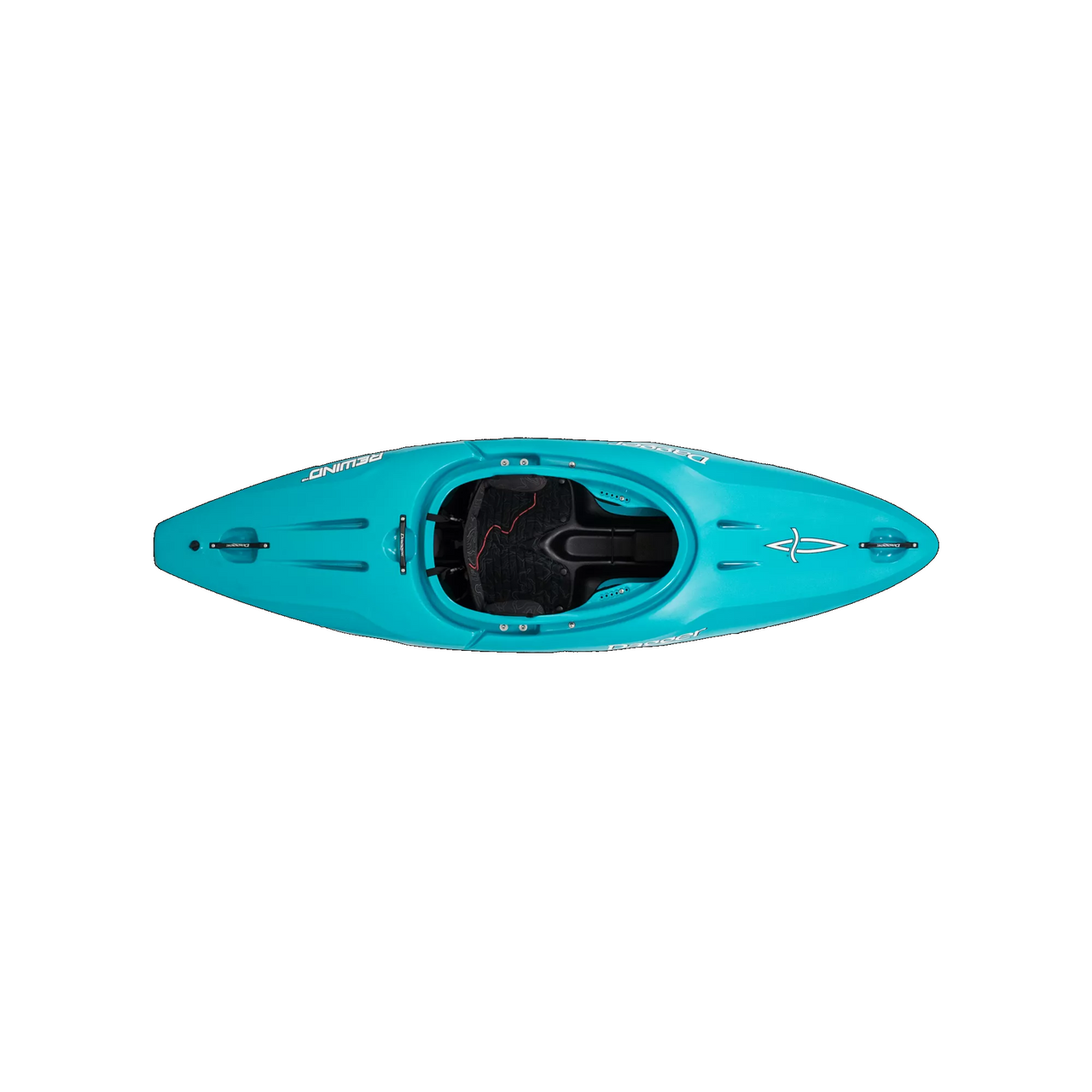 Rewind XS Free Running Kayak Turquoise - Top View
 