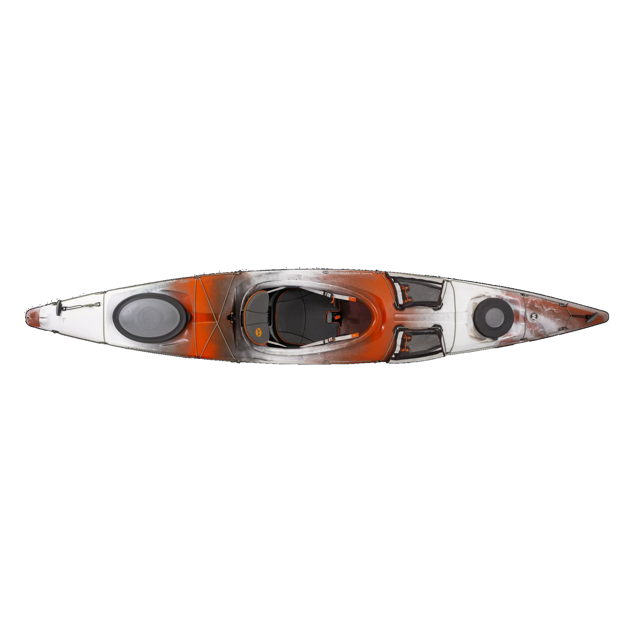 Tsunami 125 Touring Kayak Desert Eclipse - Top View