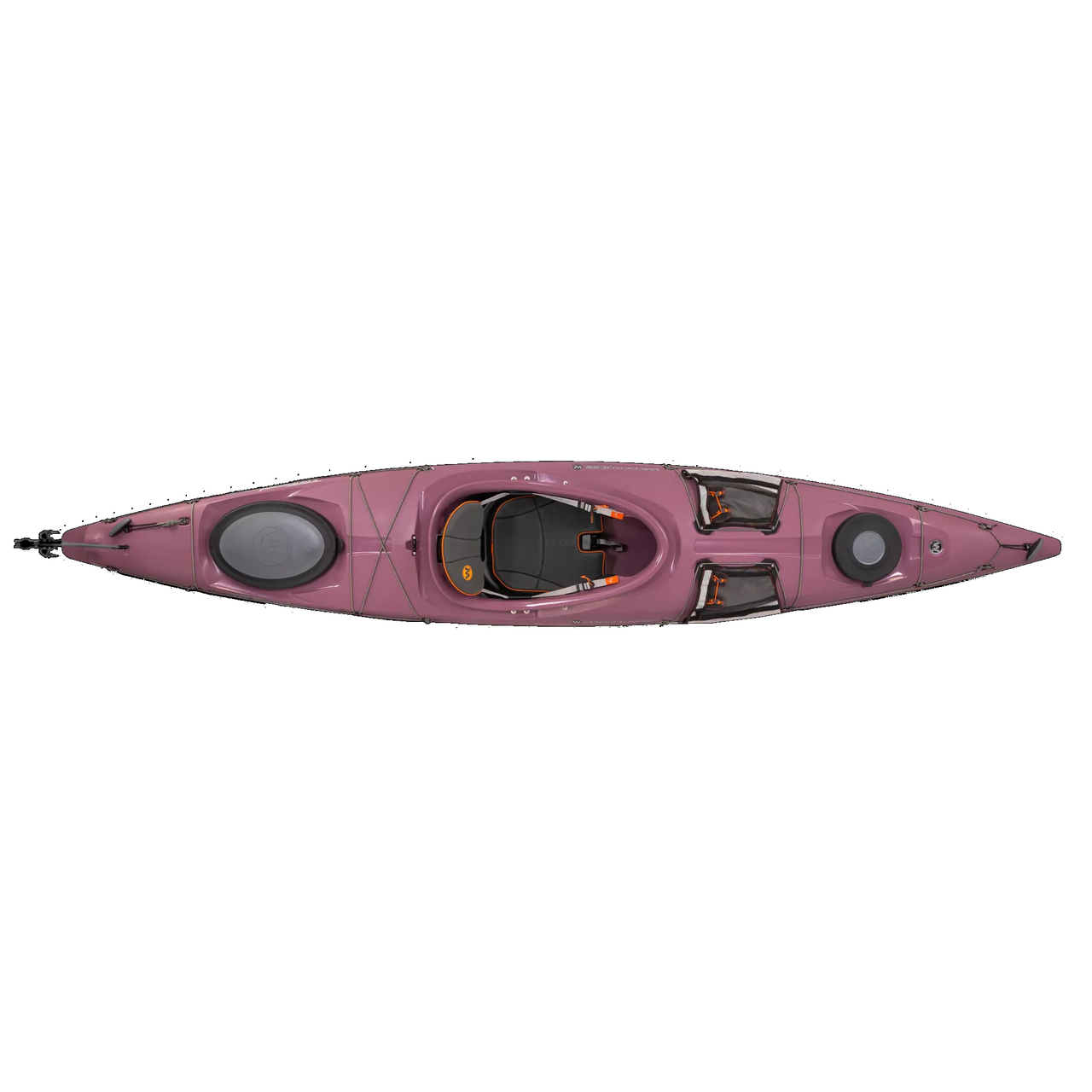 Tsunami 140 with Rudder Touring Kayak - Top View