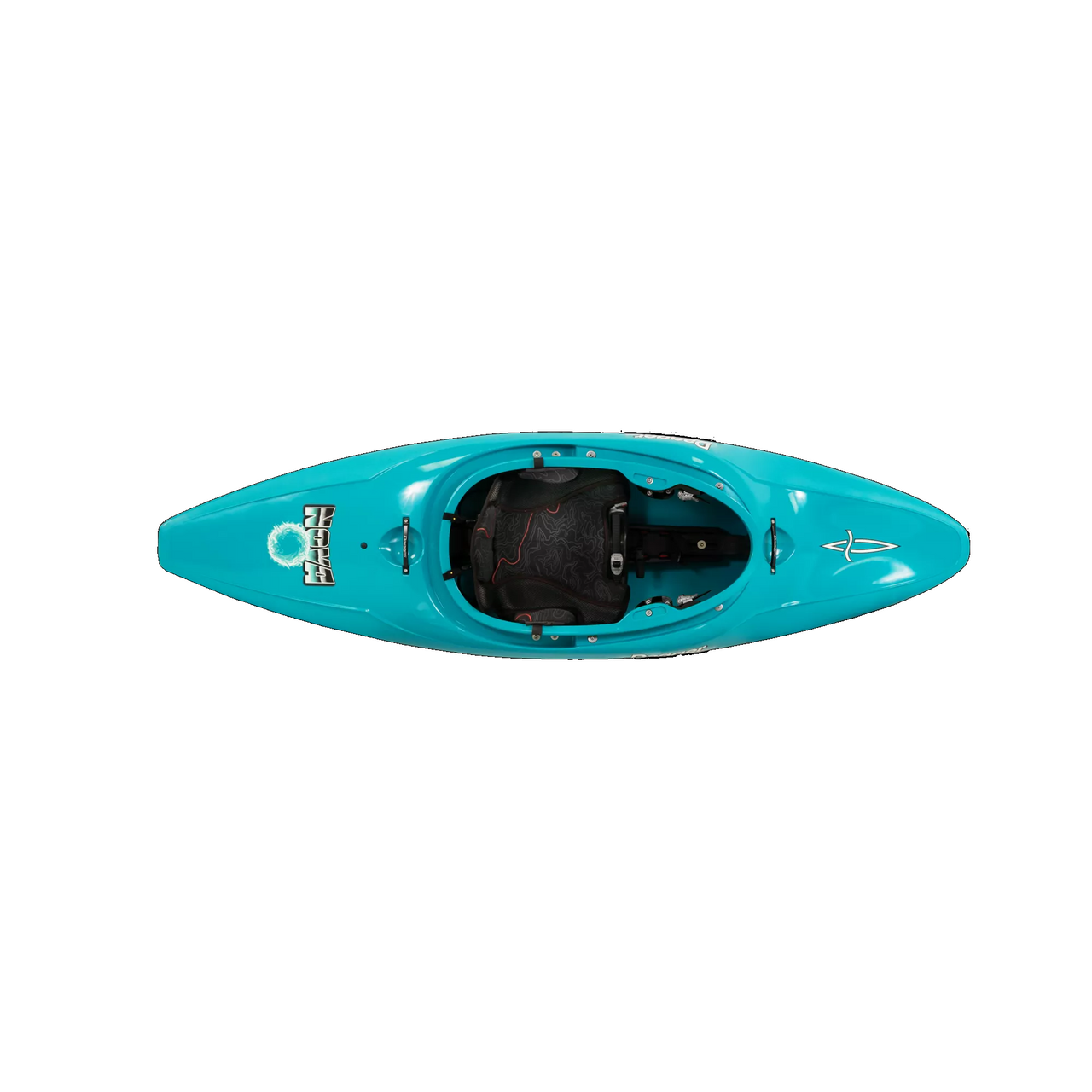 Nova River Play Whitewater Kayak w/New Thigh Brace Turquoise
