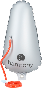 Short Bow Flotation Bag in Silver for Kayak - 8'-10'