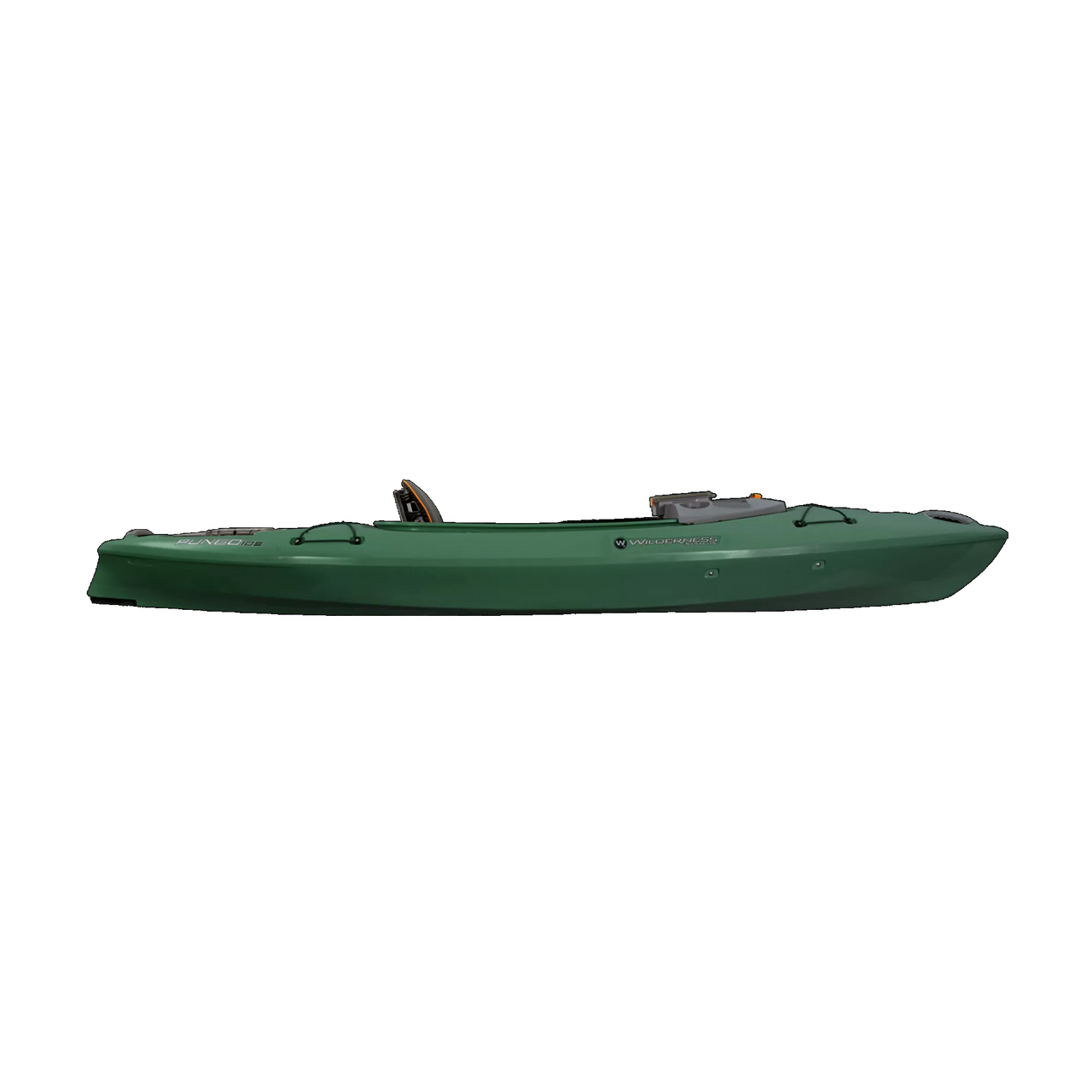 Pungo 105 Kayak Forest Green - Side View