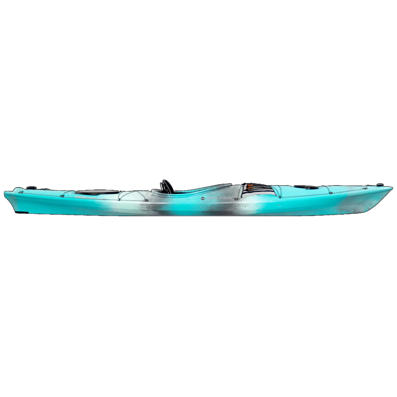 Tsunami 145 Touring Kayak Breeze Blue - Side View