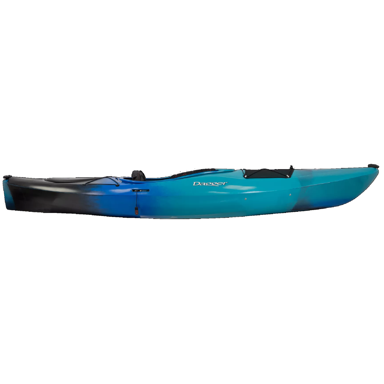 Axis 10.5 Crossover Multiwater Kayak Blue Mist - Side View