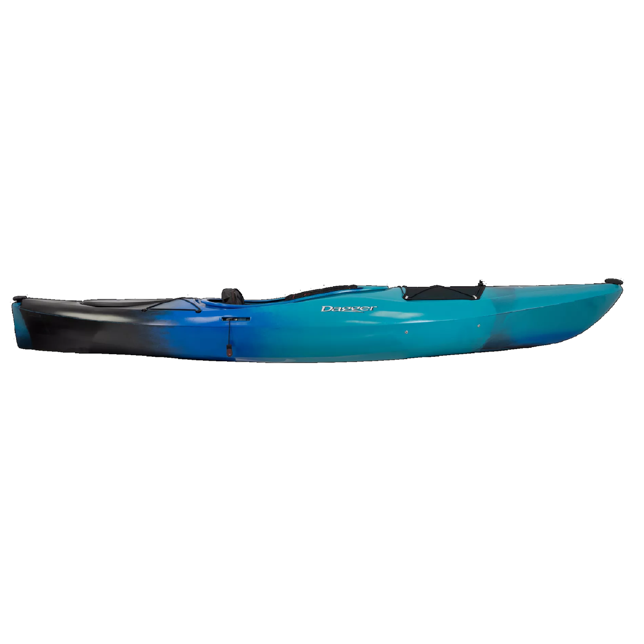 Axis 12.0 Crossover Multiwater Kayak Blue Mist - Side View
