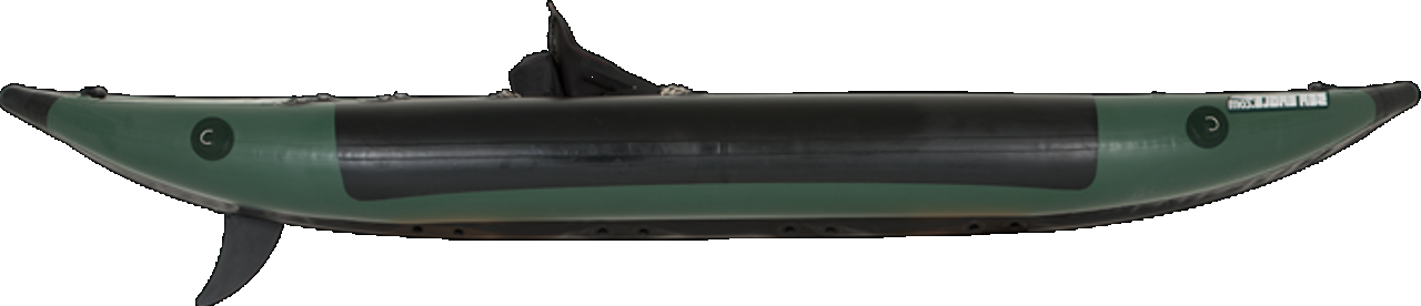 Explorer 350X Inflatable Fishing Kayak - Side View