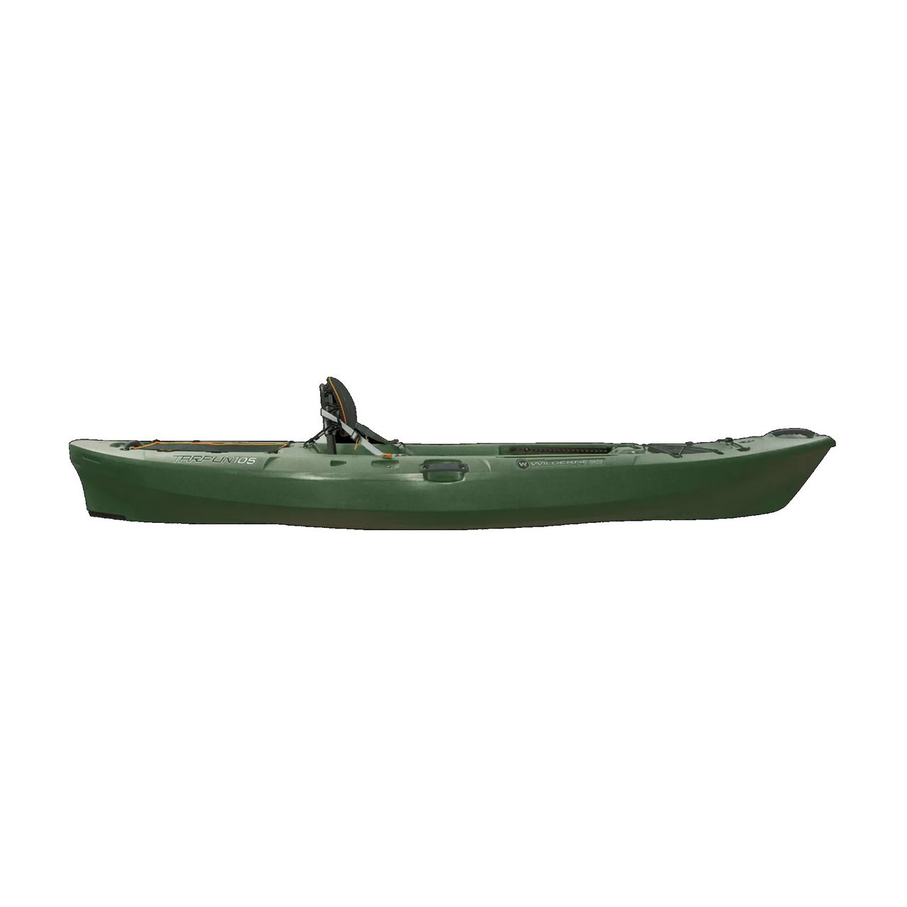 Tarpon 105 - Recreational Kayak Forest Green - Side View