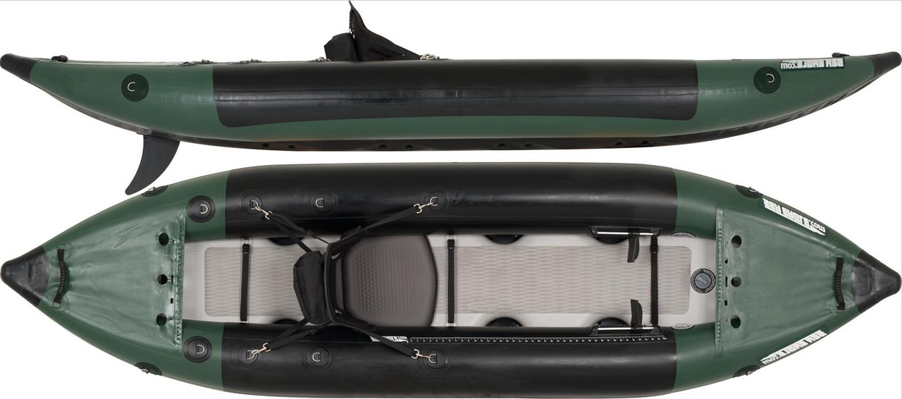 Explorer 350X Inflatable Fishing Kayak - Both View