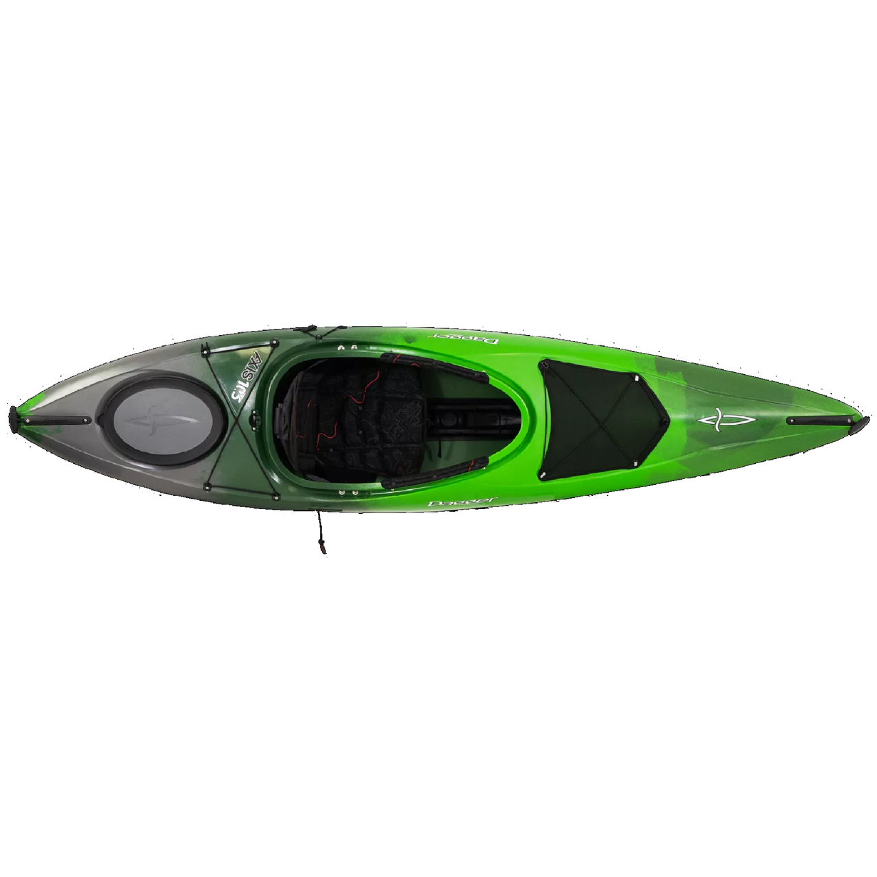 Axis 10.5 Crossover Multiwater Kayak Green Mist - Top View