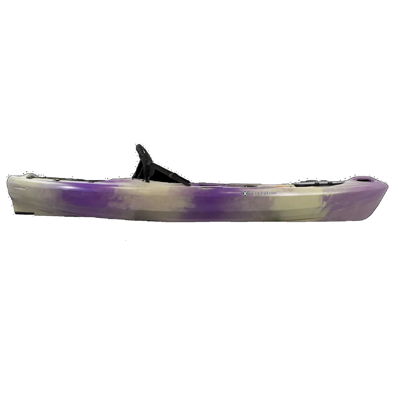 Pescador 12.0 Recreational Kayak Purple Camo - Side View