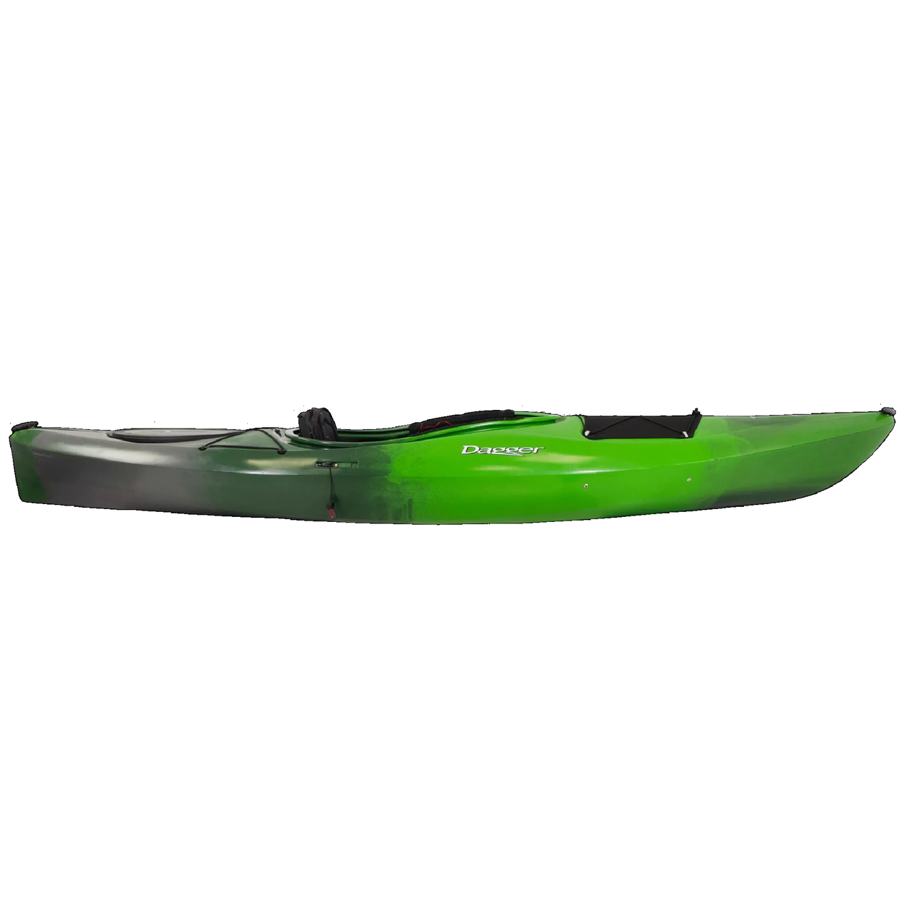 Axis 12.0 Crossover Multiwater Kayak Green Mist - Side View
