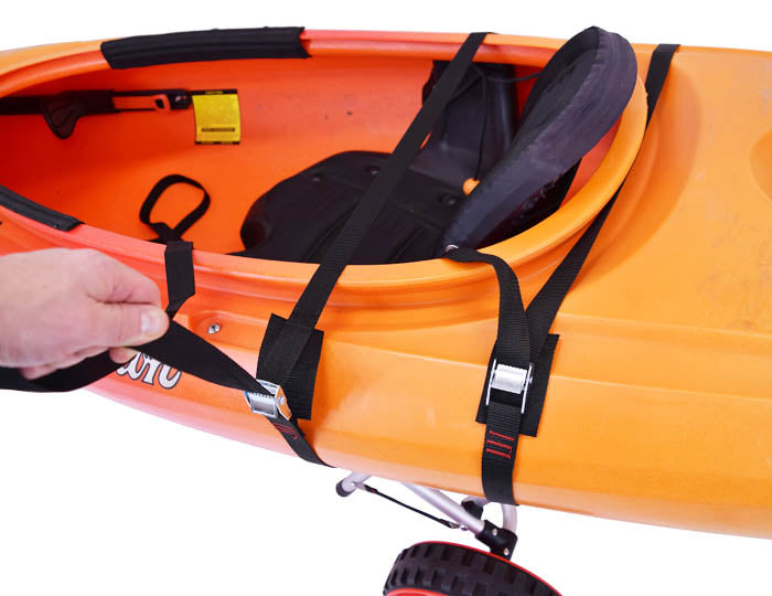 ClipperTRX Deluxe Kayak/Canoe Cart - No-Flat Tires