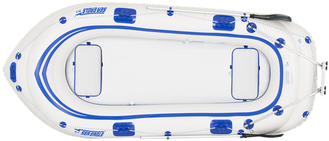 Sea Eagle 9 Inflatable Boat - Top View