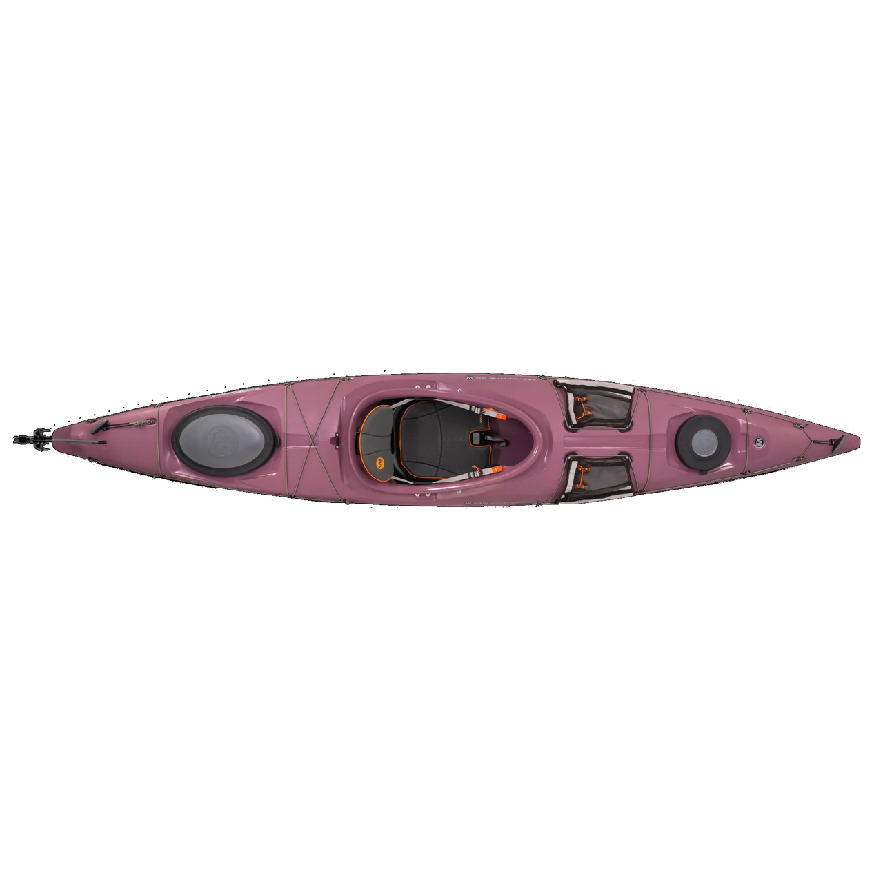 Tsunami 145 with Rudder Touring Kayak - Top View