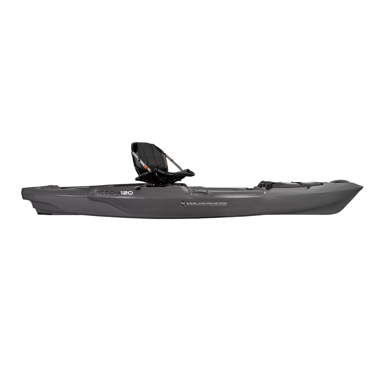 RECON 120 Fishing Kayak with AirPro ACES seat - Side View