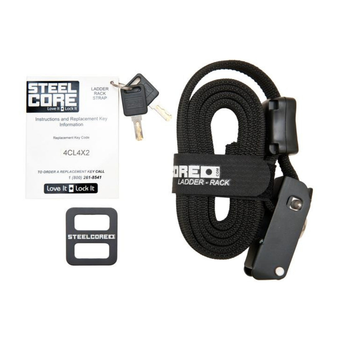 Ladder Security Strap 3' - Single and Pair
