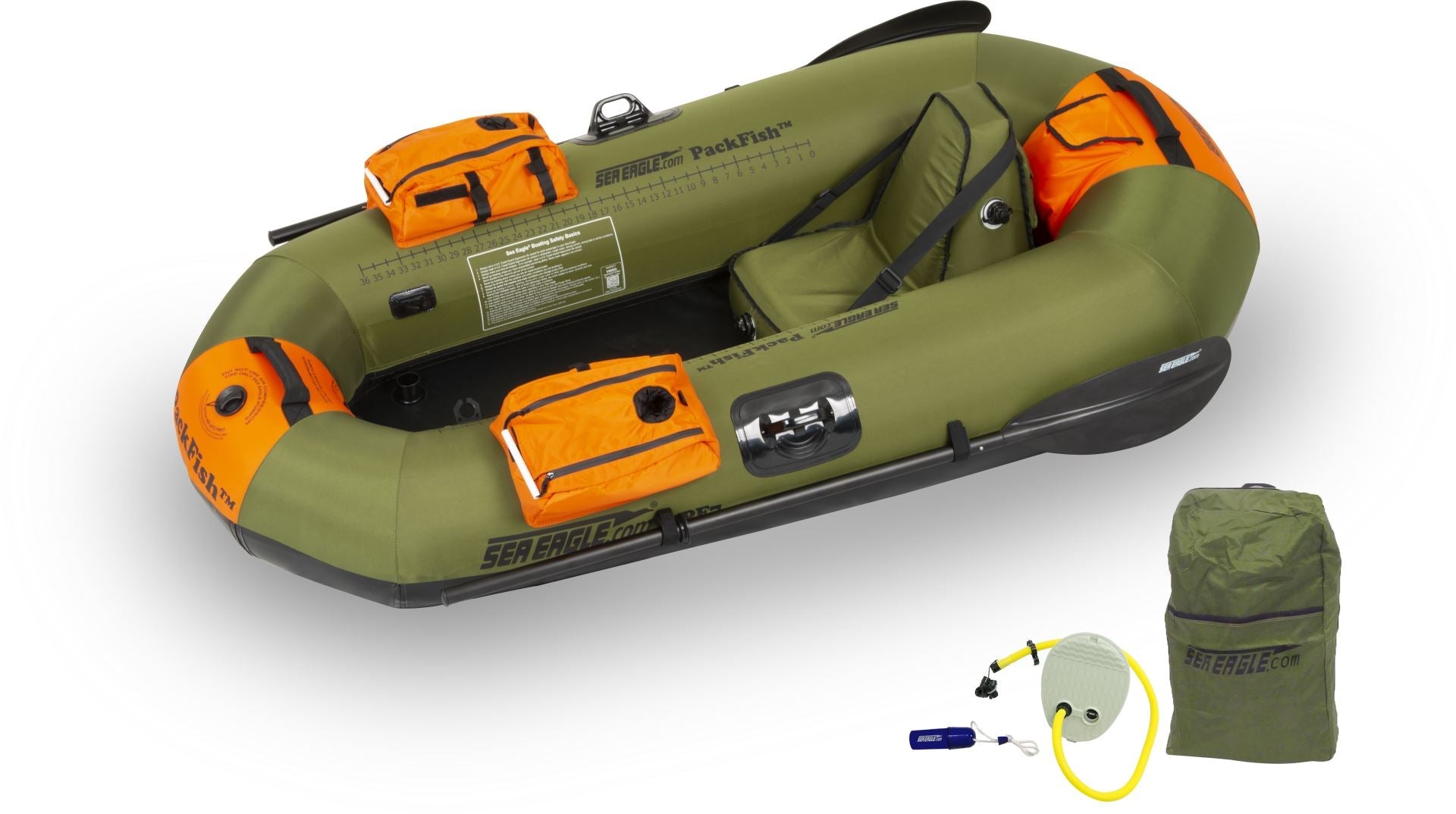 PackFish7 Inflatable Fishing Boat