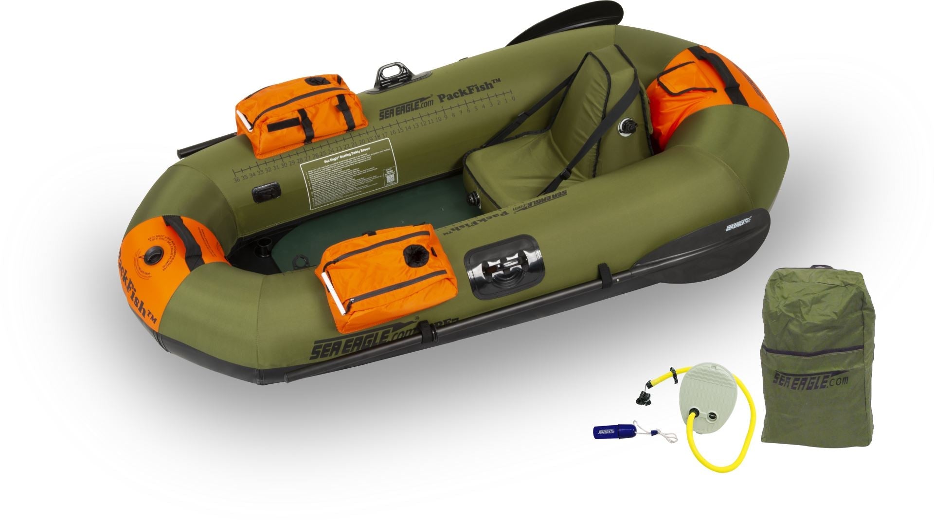 PackFish7 Inflatable Fishing Boat