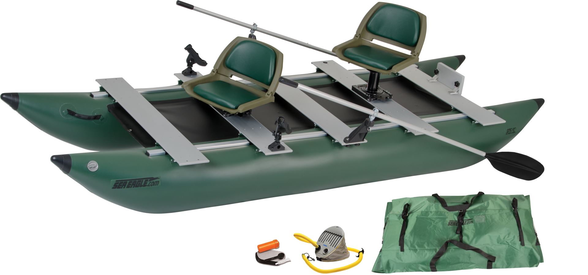 375fc FoldCat Inflatable Fishing Boat