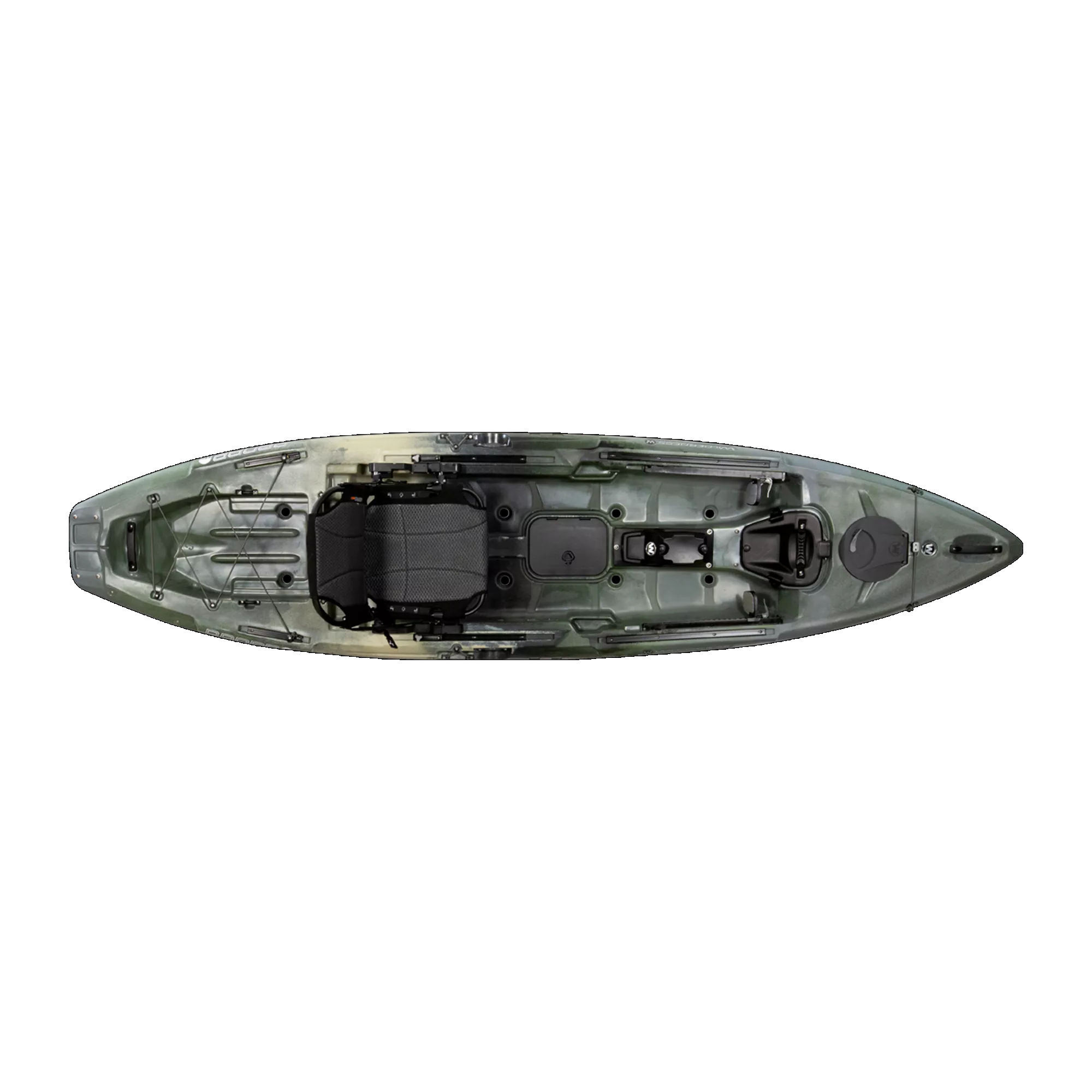 Radar 115 Kayak with Paddle Power and Pedal