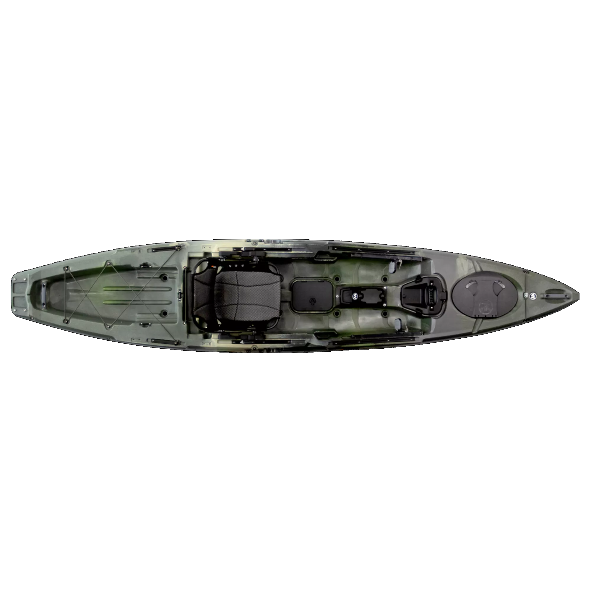 Radar 135 Kayak with Paddle Power and Pedal