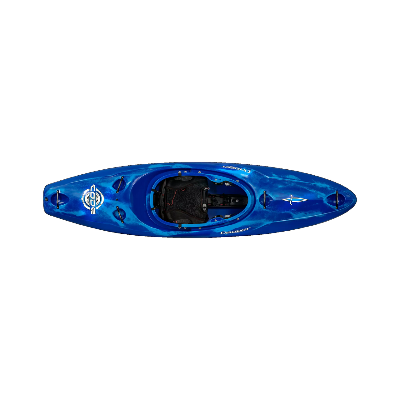 Code LG Performance River or Creek Kayak w New Thigh Brace - Top View