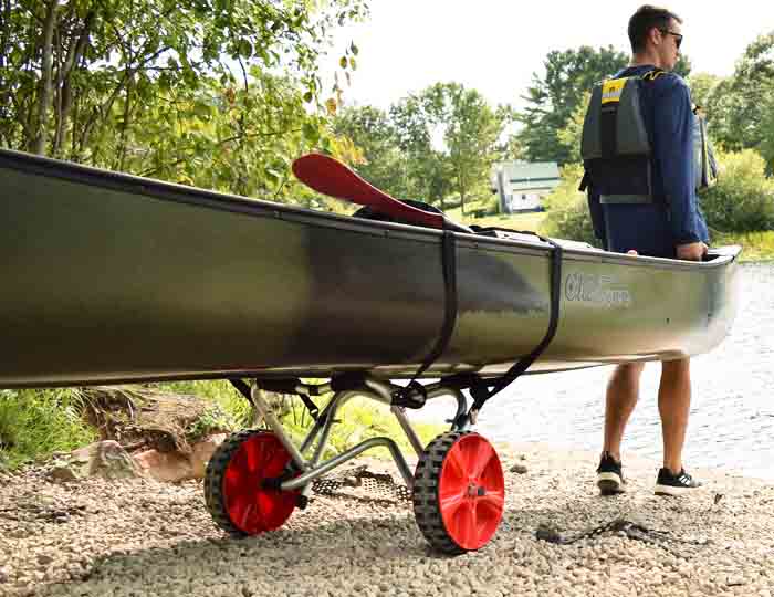 ClipperTRX Deluxe Kayak/Canoe Cart - No-Flat Tires