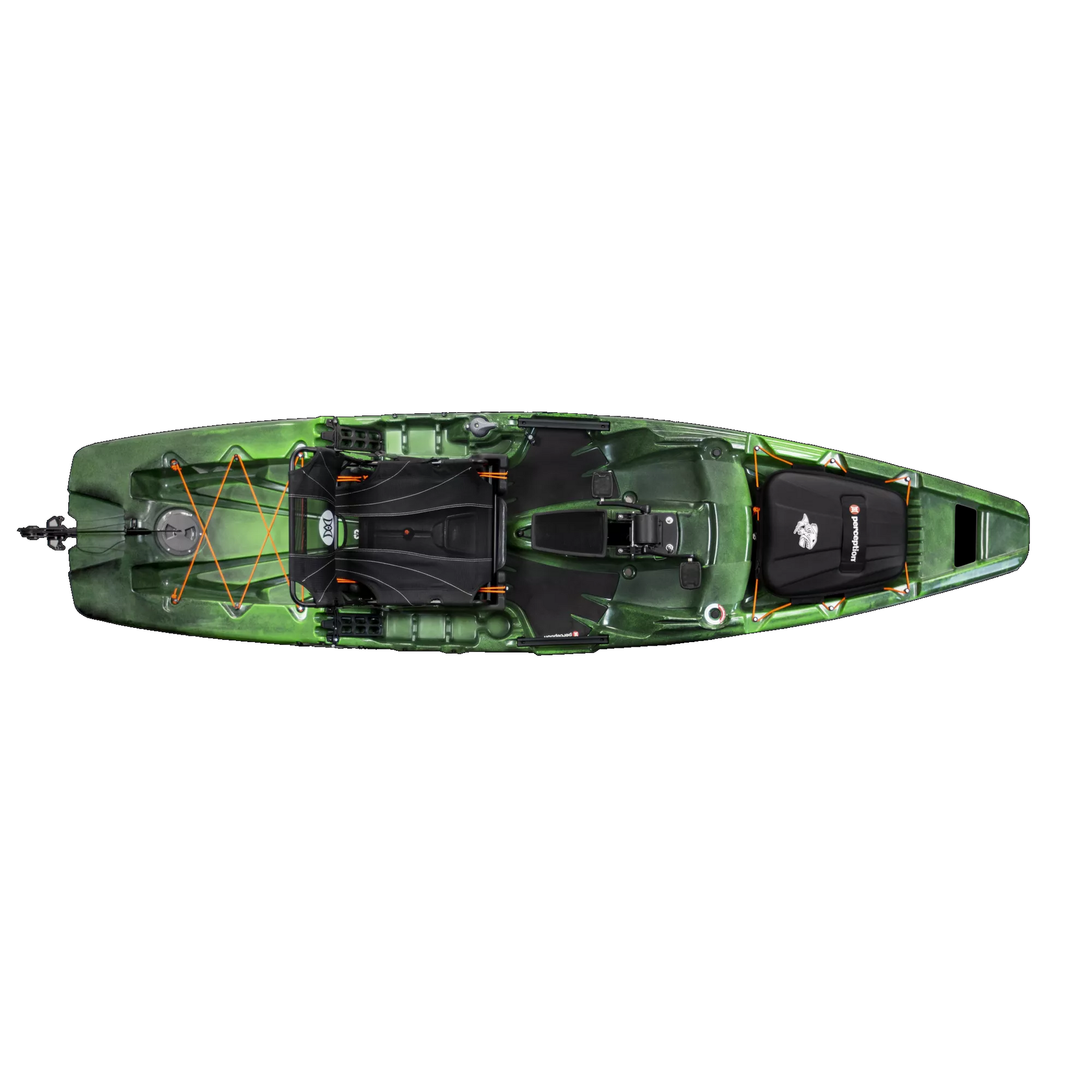 Showdown 11.5 pedal kayak from Perception Kayaks - Breathable