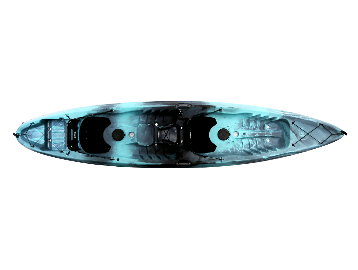 Tribe 13.5 Sit-on-Top Tandem Kayak from Perception Kayaks Tribe 13.5 Sit-on-Top Tandem Kayak from Perception Kayaks