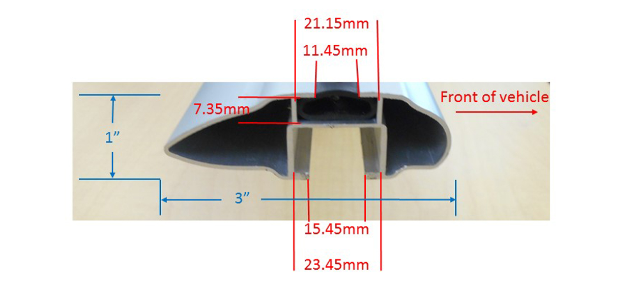 AirFlow2 Alum Aero Cross Rail System - image 2