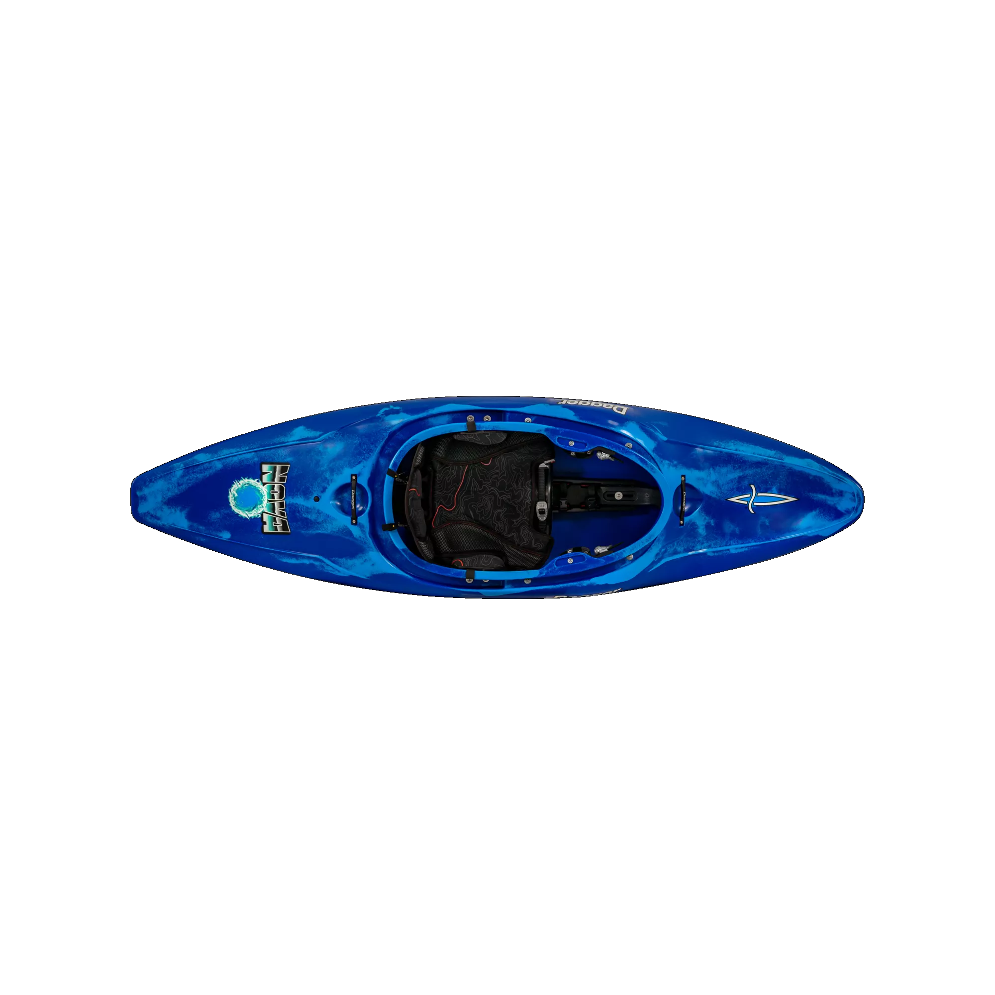 Nova River Play Whitewater Kayak w/New Thigh Brace