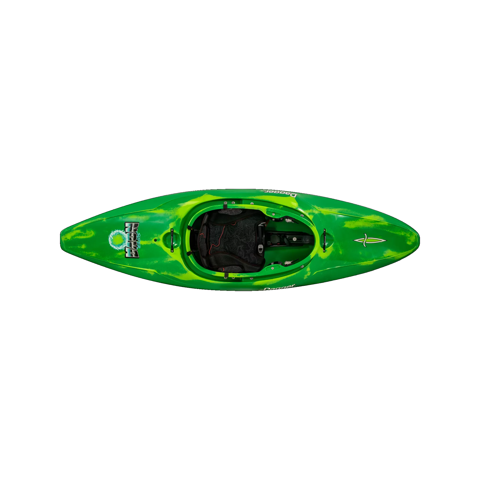 SuperNova River Play Whitewater Kayak w/New Thigh Brace