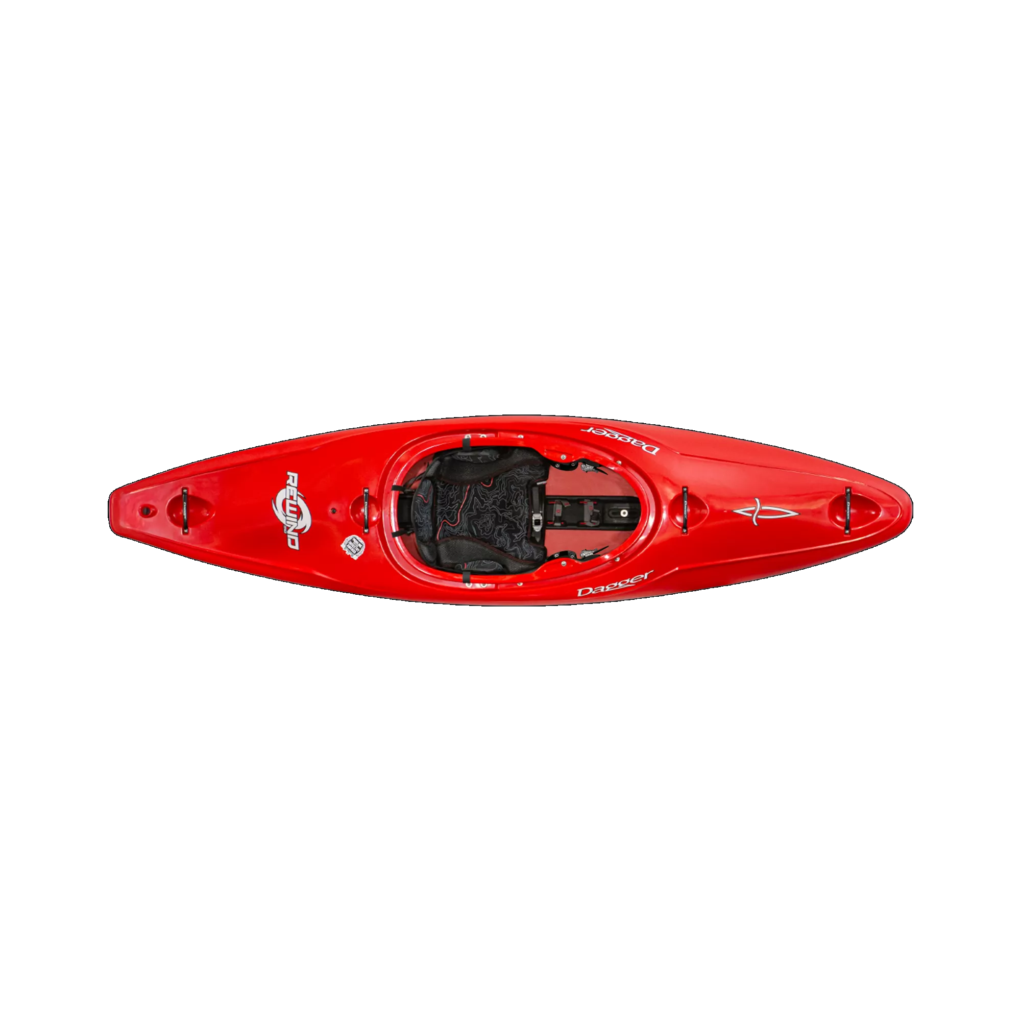 Rewind MD River Play Whitewater Kayak w/New Thigh Brace