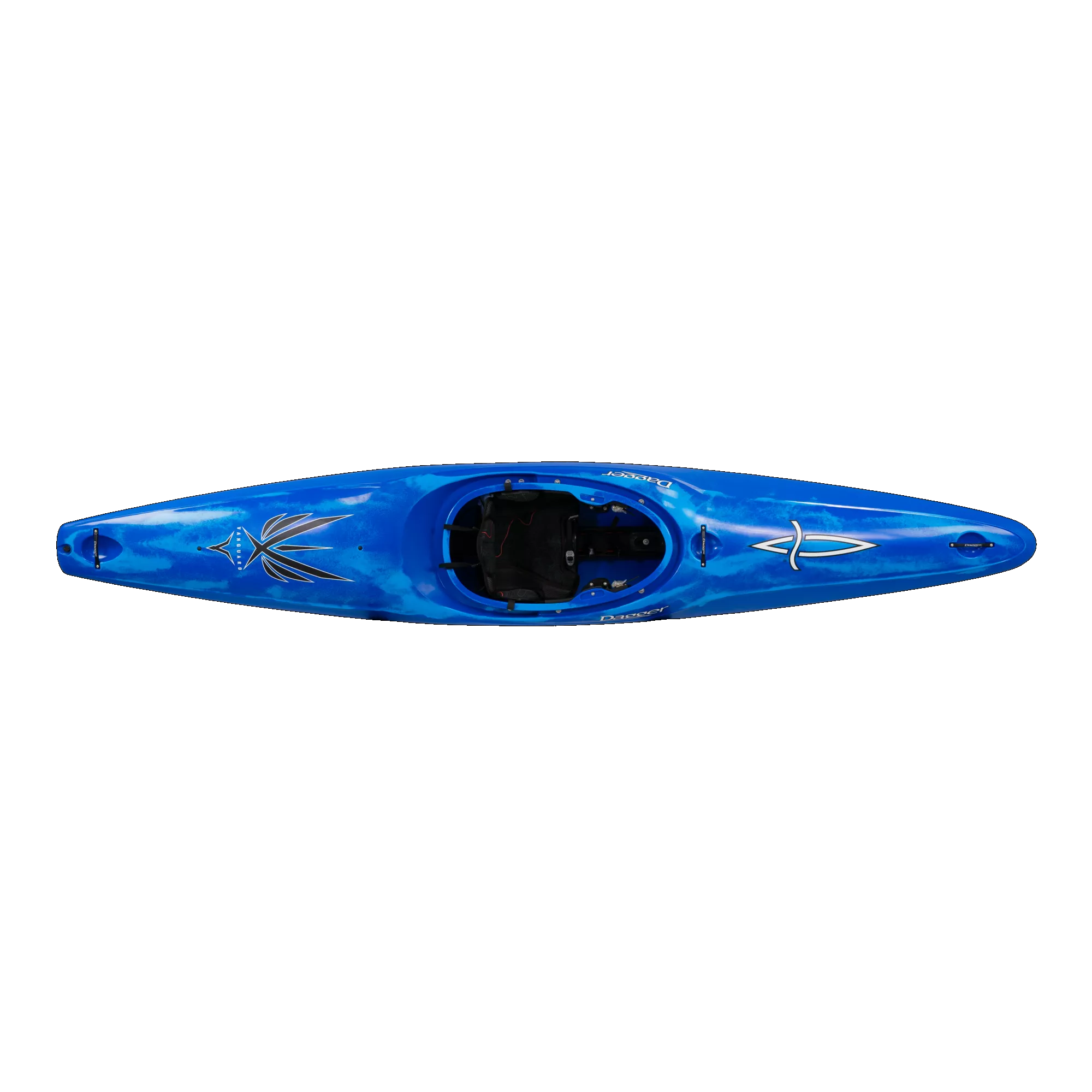 Vanguard 12.0 River Running Whitewater Kayak w/New Thigh Brace