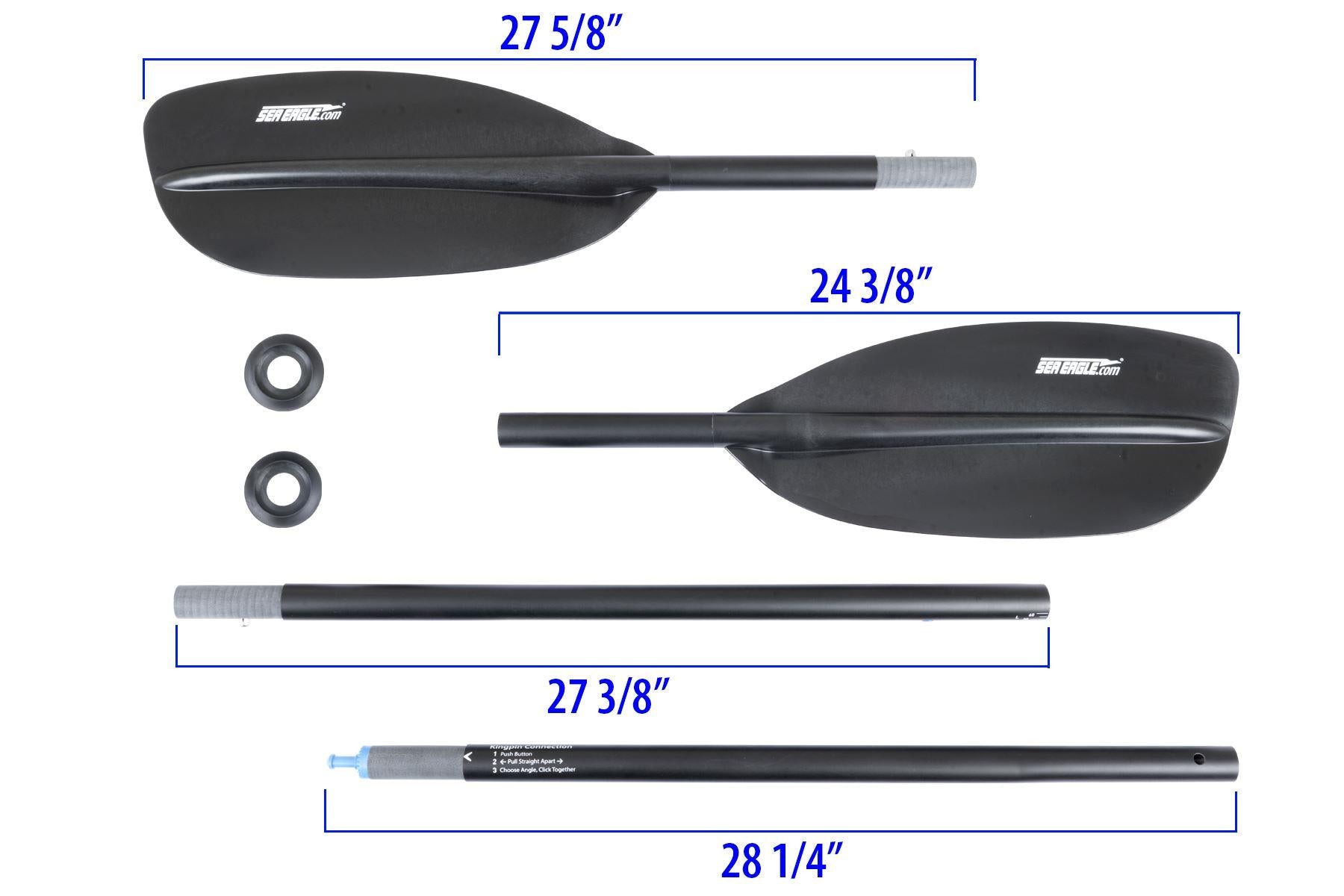 AB50 8' Double End Carbon Shaft Paddle