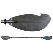 Assassin Carbon Fiber Hybrid Paddle  - blade and full paddle - Black