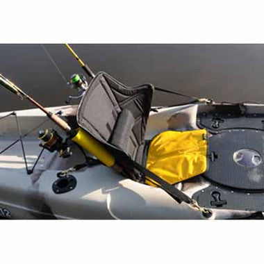 inflatable kayak fishing rod holder Big Catch High Back with Lumbar Support