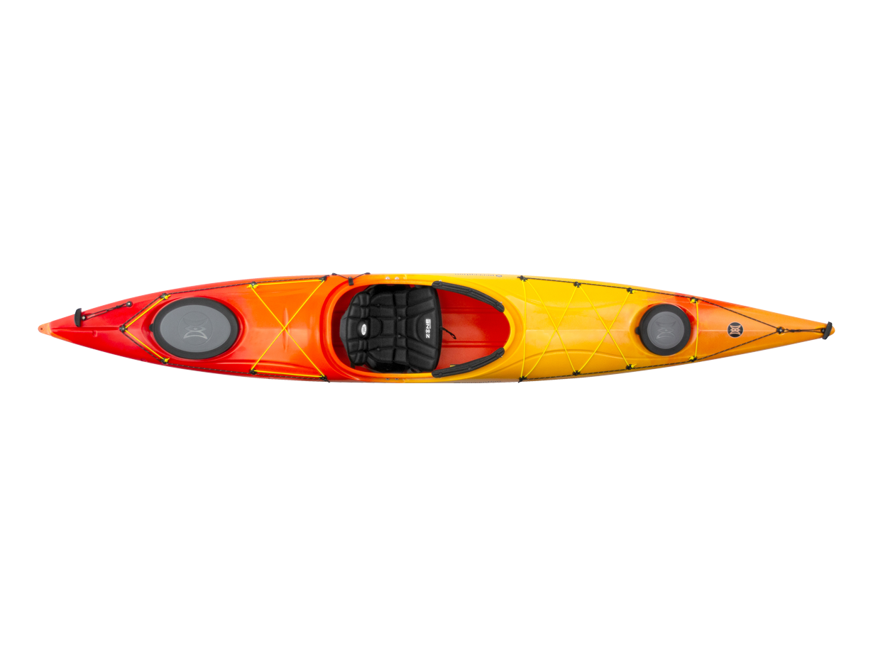 Carolina 14.0 Sit - Inside Touring Kayak Sunset - top view