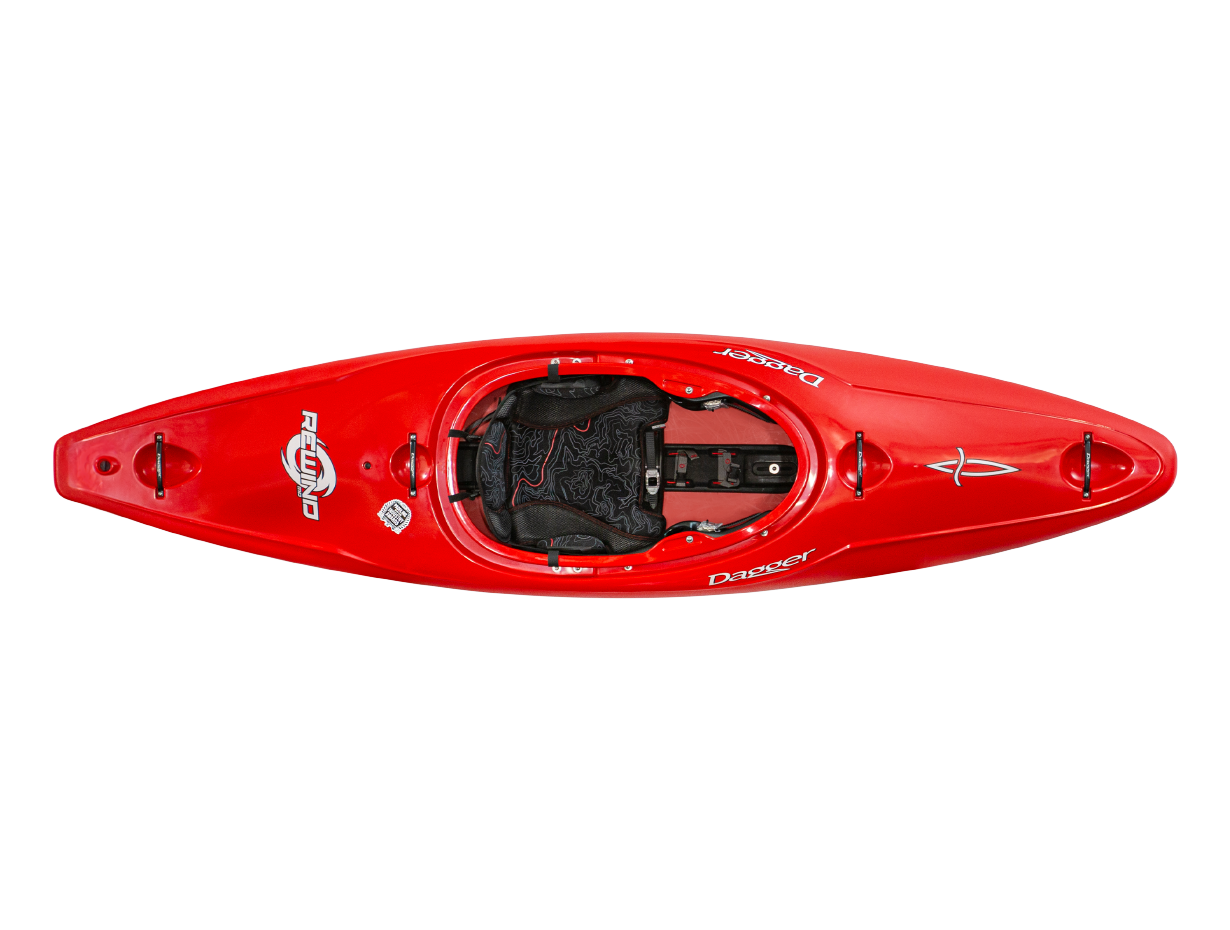 Rewind LG Free Running Kayak Red - top view