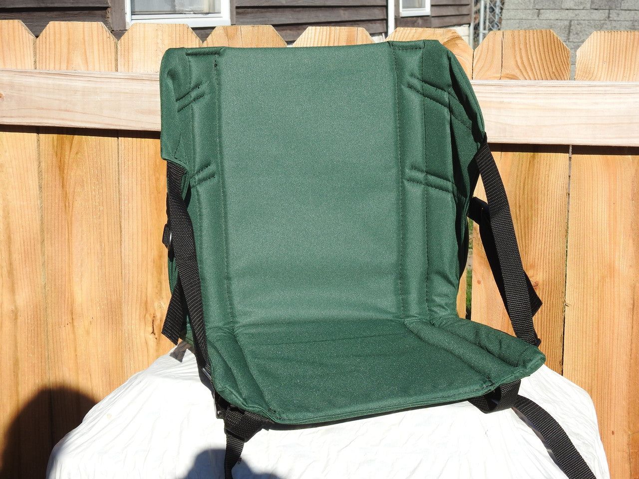 High Back Canoe Seat - Forest - Front